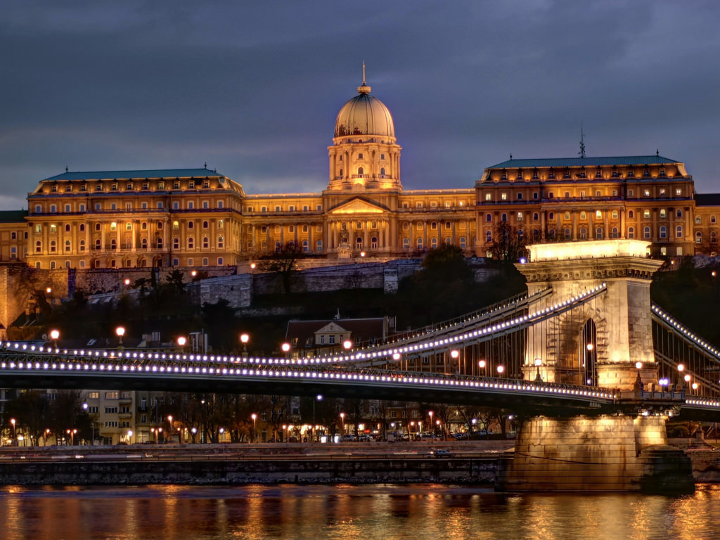 Buda Castle Terrace wedding venue with Danube and Budapest views